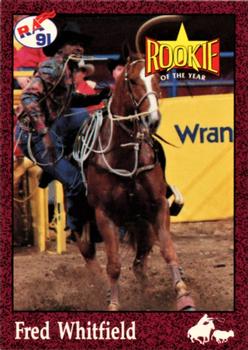 1991 Rodeo America Set B #62 Fred Whitfield Front